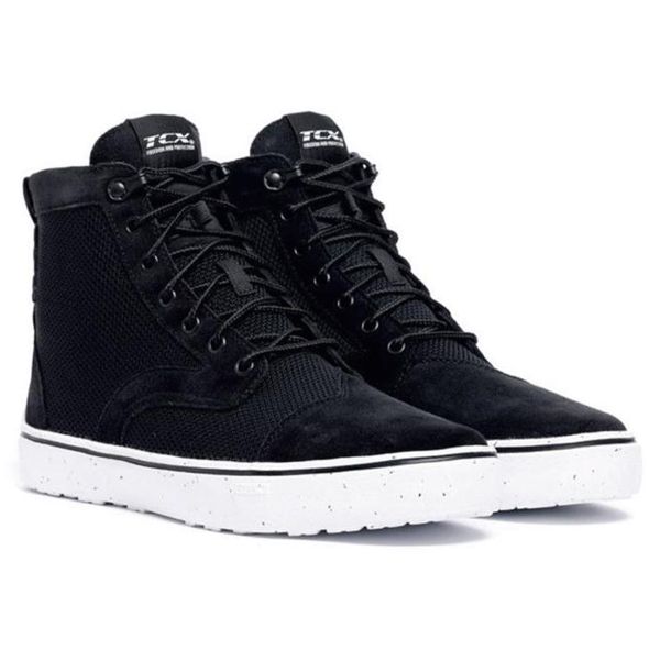 Sneakers Moto TCX Dartwood Tex Nero Bianco Sneakers Moto TCX Dartwood Tex Nero Bianco