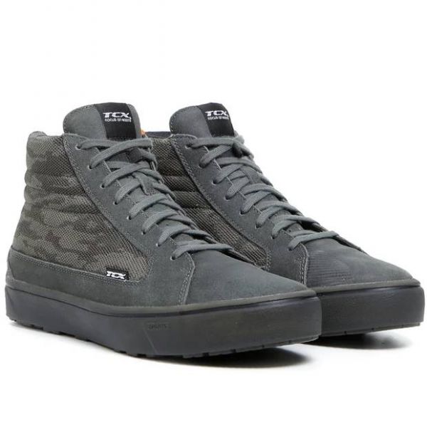 Sneakers Moto TCX Street 3 Air Camo Green