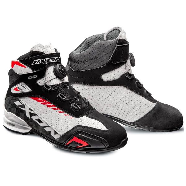 Sneakers Moto Ixon Bull Vented Black White Red