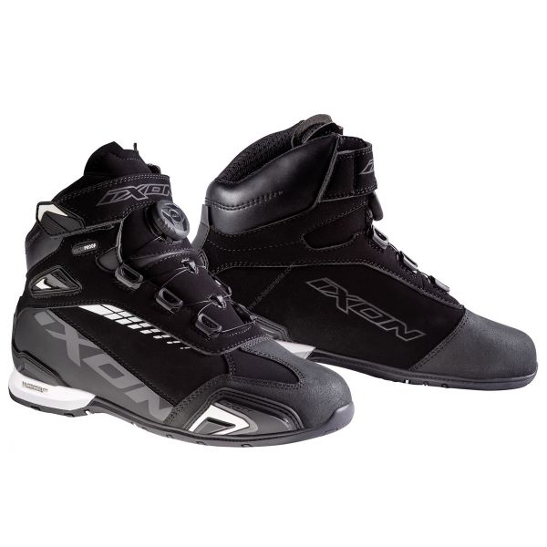 Sneakers Moto Ixon Bull WP Lady Black White Sneakers Moto Ixon Bull WP Lady Black White