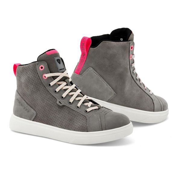 Sneakers Moto REV'IT Arrow Ladies Grigio Chiaro Bianco Sneakers Moto REV'IT Arrow Ladies Grigio Chiaro Bianco
