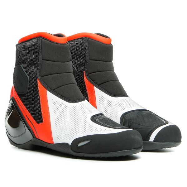 Sneakers Moto Dainese Dinamica Air Black Fluo Red White