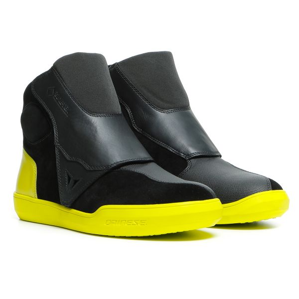 Sneakers Moto Dainese Dover Gore-Tex Black Fluo Yellow
