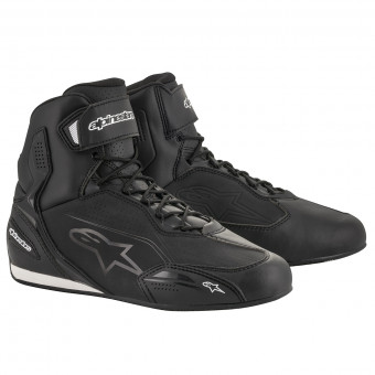 Sneakers Moto Alpinestars Faster 3 Black Black Sneakers Moto Alpinestars Faster 3 Black Black