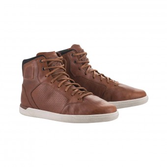 Sneakers Moto Alpinestars J-Cult Drystar Marrone