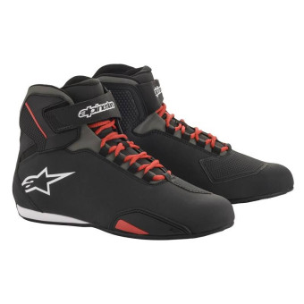 Sneakers Moto Alpinestars Sektor Nero Rosso Sneakers Moto Alpinestars Sektor Nero Rosso