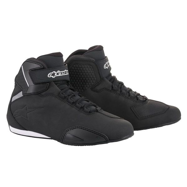 Sneakers Moto Alpinestars Sektor Nero Bianco