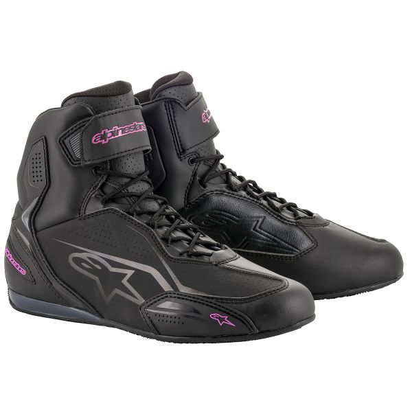 Sneakers Moto Alpinestars Stella Faster 3 Nero Fucsia