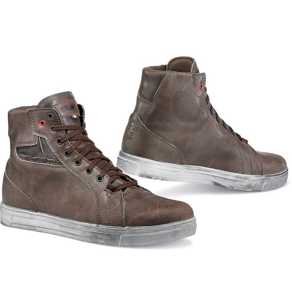 Sneakers Moto TCX Street Ace Waterproof Coffee Brown