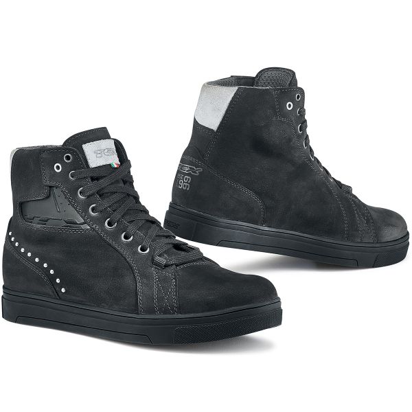 Sneakers Moto TCX Street Dark Lady Waterproof Black