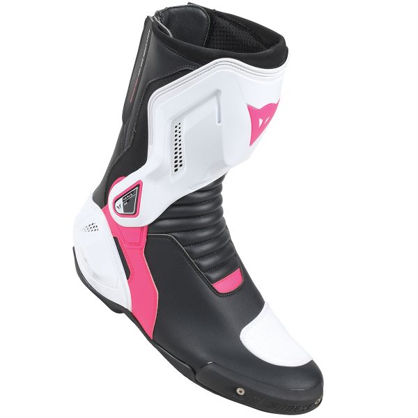 Stivali Moto Dainese Nexus Lady Black White Fuschia