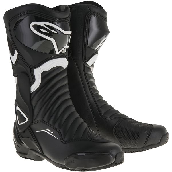 Stivali Moto Alpinestars SMX-6 V2 Black White