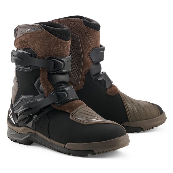 Stivali Moto Alpinestars Belize V2 Drystar Boots Brown Black