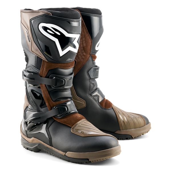 Stivali Moto Alpinestars Corozal V2 Adventure Drystar Brown Black
