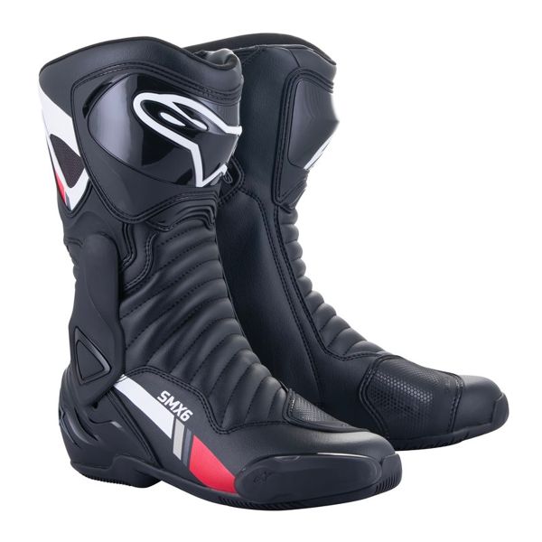 Stivali Moto Alpinestars SMX-6 V2 Black White Grey
