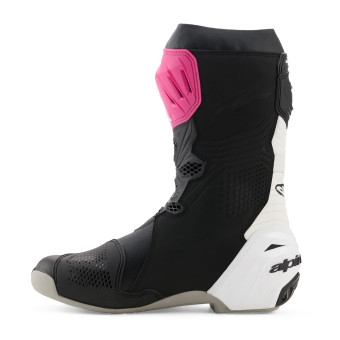 Alpinestars Supertech R Boot Black Magenta White Yellow