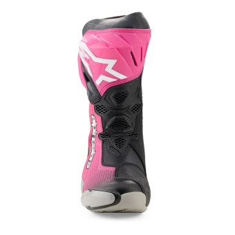 Alpinestars Supertech R Boot Black Magenta White Yellow