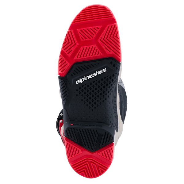 Alpinestars Tech 7 Enduro Black Light Gray Bright Red