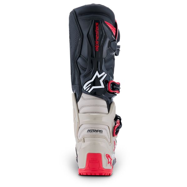 Alpinestars Tech 7 Enduro Black Light Gray Bright Red