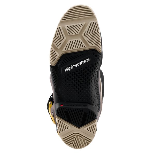 Alpinestars Tech 7 Enduro Drystar Black Dark Gray Gold