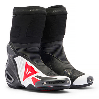 Stivali Moto Dainese Axial 2 Air Black White Lava Red Stivali Moto Dainese Axial 2 Air Black White Lava Red