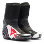 Stivali Moto Dainese Axial 2 Air Black White Lava Red