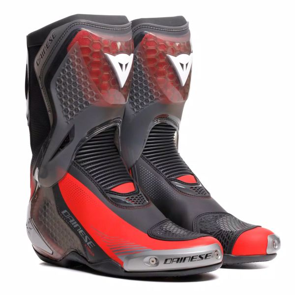 Stivali Moto Dainese Torque 4 S Black Red Lava