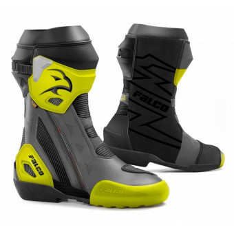 Stivali Moto Falco Elite GP Black Fluo Stivali Moto Falco Elite GP Black Fluo