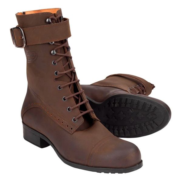 Stivali Moto Segura Lady Doria Brown Stivali Moto Segura Lady Doria Brown