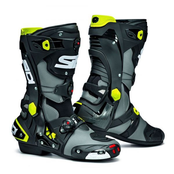 Stivali Moto SIDI Rex Grey Black Yellow