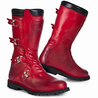 Stivali Moto Stylmartin Continental Red Stivali Moto Stylmartin Continental Red