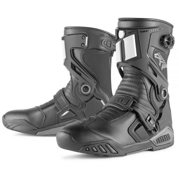 Stivali Moto ICON DKR Boot Black