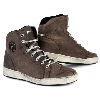 Sneakers Moto Stylmartin Marshall Taupe Vintage