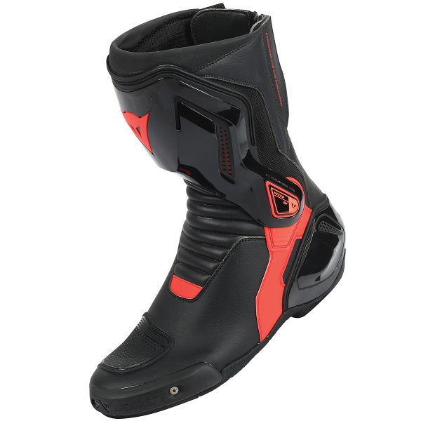 Stivali Moto Dainese Nexus Black Red Fluo