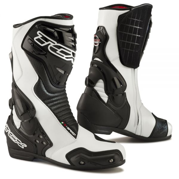 Stivali Moto TCX S-Speed White Black
