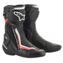 Stivali Moto Alpinestars SMX Plus V2 Nero Bianco Rosso Fluo