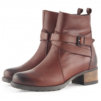 Scarpe Moto Overlap Legacy Lady Brown CE Scarpe Moto Overlap Legacy Lady Brown CE