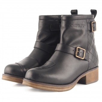Scarpe Moto Overlap Rock Black Lady Scarpe Moto Overlap Rock Black Lady