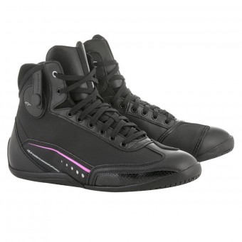 Scarpe Moto Alpinestars Stella AST-1 Drystar Black Fuchsia Scarpe Moto Alpinestars Stella AST-1 Drystar Black Fuchsia