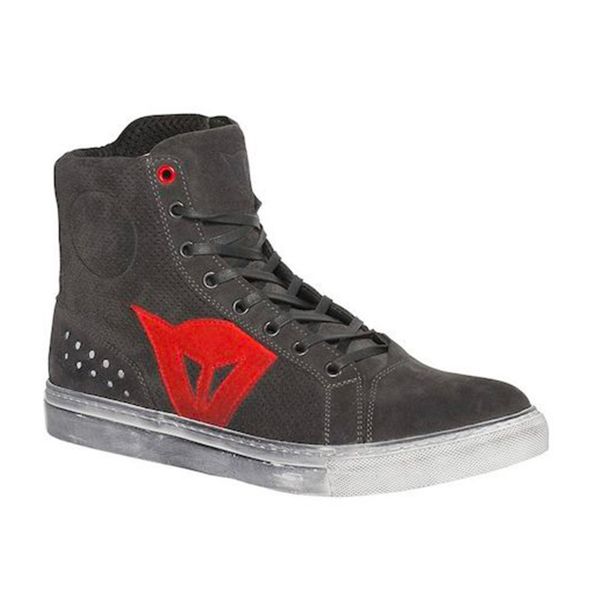 Dainese Street Biker Lady D-WP Carbon Dark Red