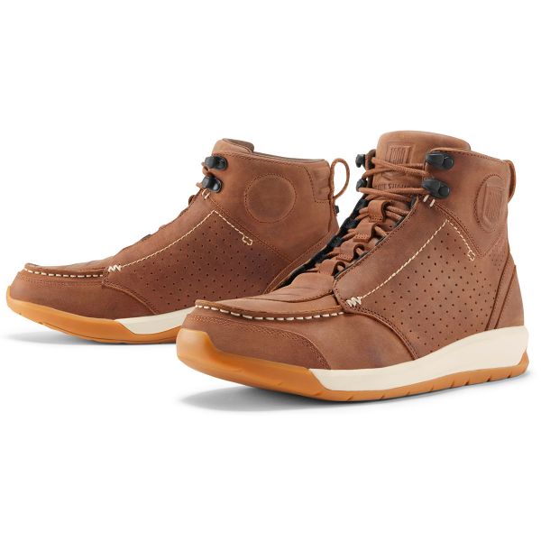 Scarpe Moto ICON Truant 2 Brown