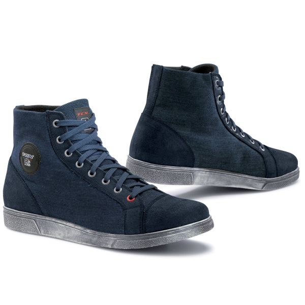 Sneakers Moto TCX X-Street Denim Blu