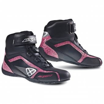 Sneakers Moto Ixon Assault Lady Nero Rosa