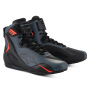 Scarpe Moto Alpinestars Faster 4 Nero Grigio Rosso Fluo