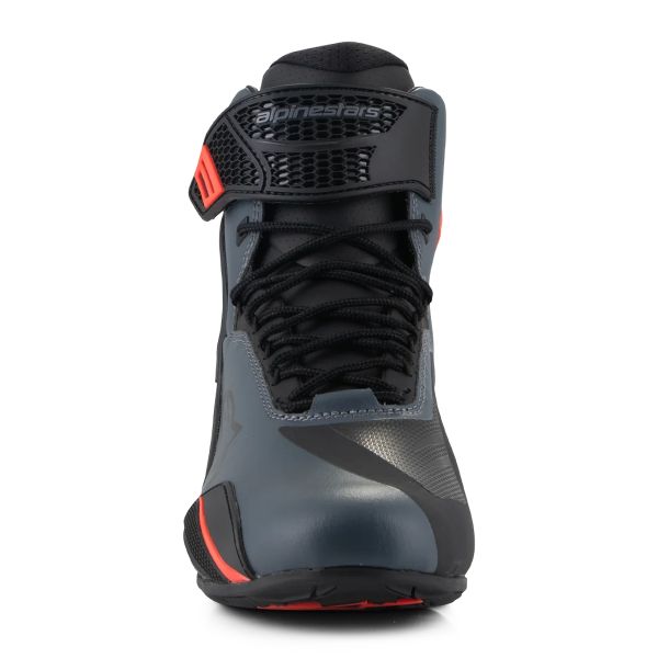 Alpinestars Faster 4 Nero Grigio Rosso Fluo