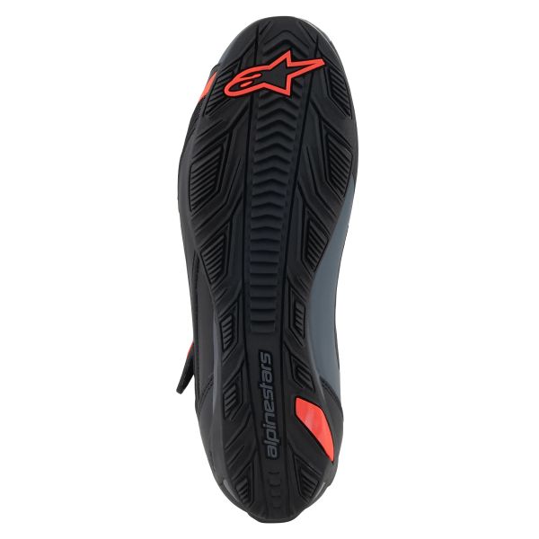 Alpinestars Faster 4 Nero Grigio Rosso Fluo