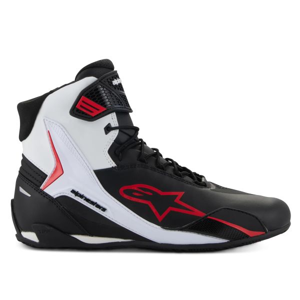 Alpinestars Faster 4 Nero Bianco Rosso