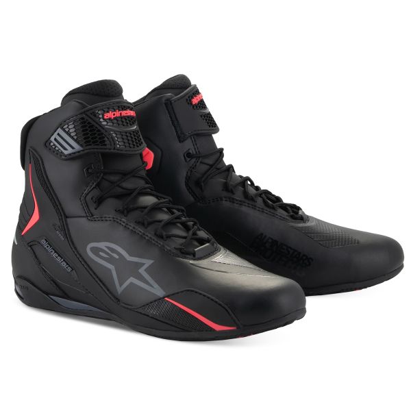 Scarpe Moto Alpinestars Stella Faster 4 Nero Diva Rosa Scarpe Moto Alpinestars Stella Faster 4 Nero Diva Rosa