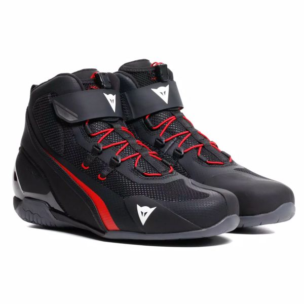 Scarpe Moto Dainese Herian Air Black Red Lava