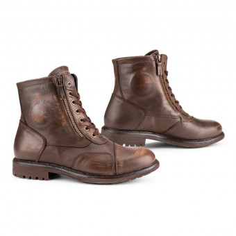 Scarpe Moto Falco Aviator Dark Brown Scarpe Moto Falco Aviator Dark Brown
